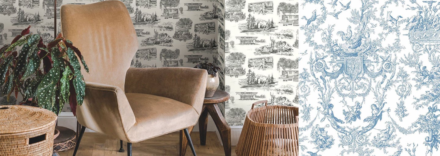 York Wallcoverings - Collection Toiles
