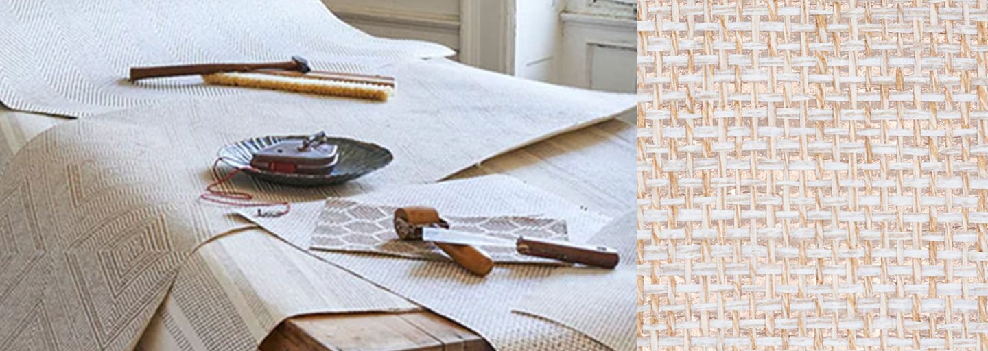 Schumacher - Collection Down To Earth Textured Wallcovering