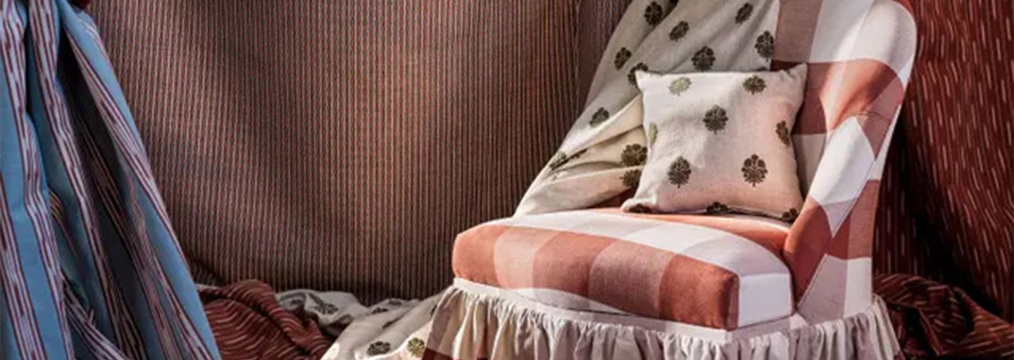 Sanderson - Collection Sabu Stripes and Ikats