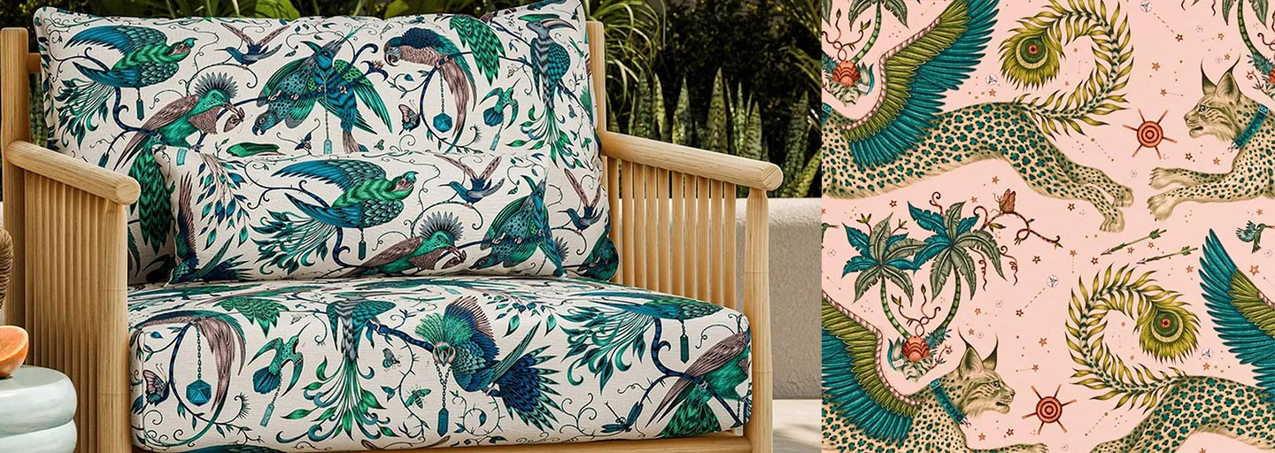 Emma J. Shipley by Clarke and Clarke - Collection Indoor-Outdoor